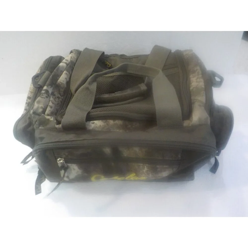Cabela's Camo Tote Bag O2 Octane Travel Tote No Shoulder Multi Zip Compartments